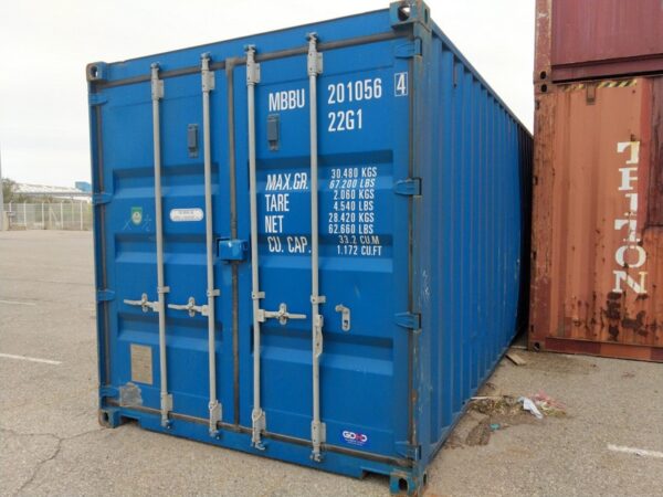 Container Maritime 20 Pieds